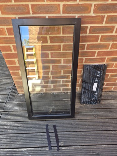 Black aluminium cortizo fixed - cortizo,