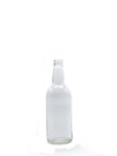 40 X 500ml Glass Clear / Flint