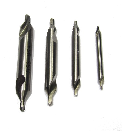 Centre drill 4pc set - drill,