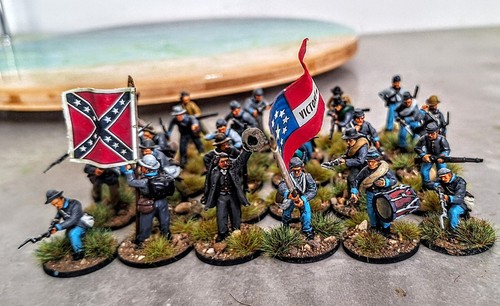 28mm acw confederate - 28mm, soldiers