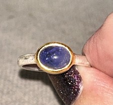 Artisan Solid Silver And 22ct