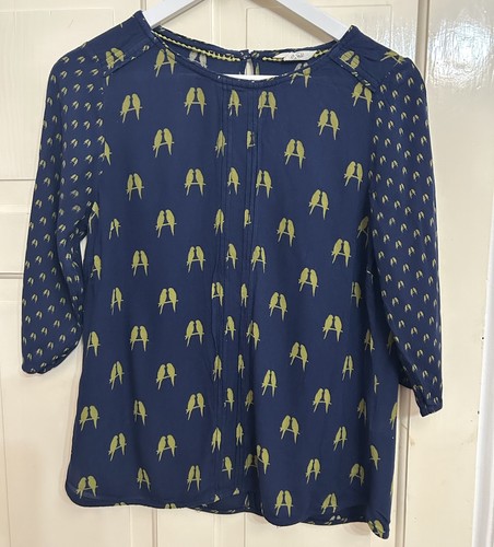 Ladies white stuff navy - white,
