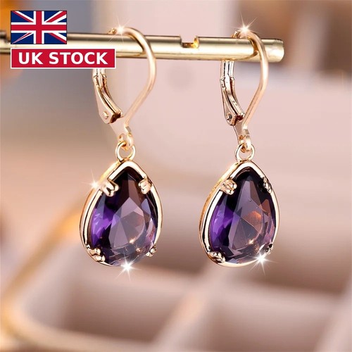 9ct gold purple amethyst - 9ct,