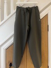 Marks And Spencer 'Good Move' Waterproof Walking Trousers. Olive Green. Sz 12. 