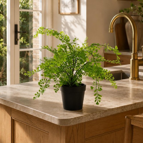 Artificial fern plant 35cm - artificial,