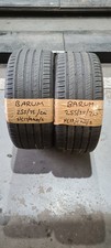 2 x 255 35 20 2553520 BARUM PART WORN SUMMER TYRE