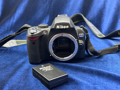 Nikon d60 camera - camera, only