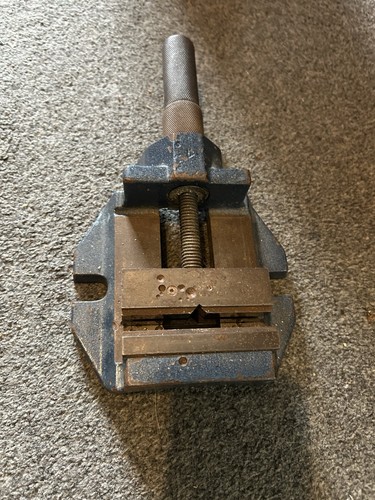 Vintage pillar drill vice - vintage,