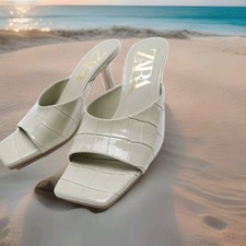 ZARA Women's Animal Print High