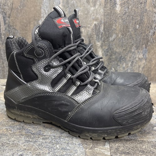 Men cofra black work boots - cofra,