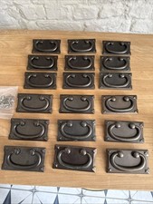 18x barker & storehouse   Oval Gate Drawer Pull Handles , 95mm Wide 50mm High