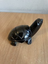 Onyx Turtle Tortoise Carved 8cm Length