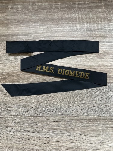 Diomede royal navy cap - h.m.s,