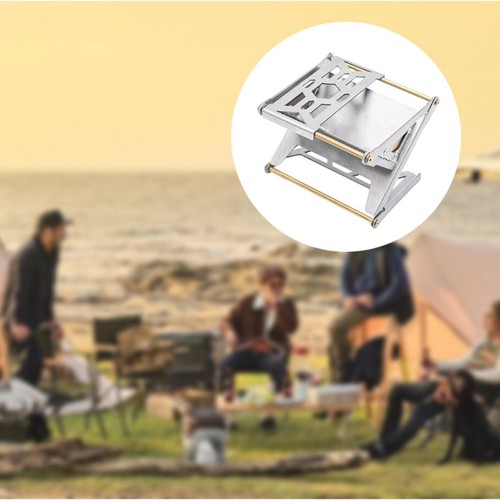 Folded camping furnace - furnace, outdoor