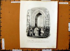 Old Antique Print C1800 Duke