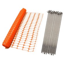 NEW! 1m x 50m Orange Mesh