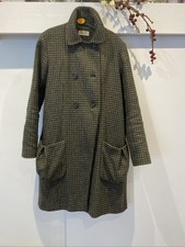 Toast Nordic Style Coat 100% wool, double breasted, bohemian Earthy Colours S-M