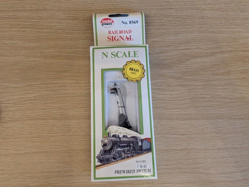 Model power railroad signal - power,