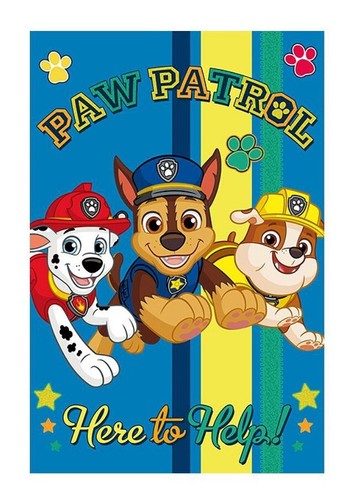 Paw patrol fleece throw - patrol,