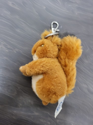 Squirrel nutkin keyring plush - squirrel,