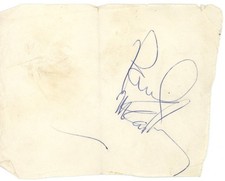 Paul McCartney Autograph 1964