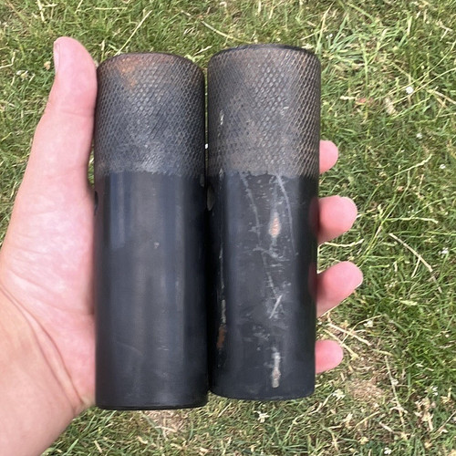 Black bmx bicycle pegs pair - black,