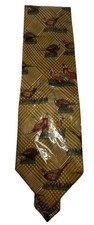 Pheasants Tie Brown/Beige