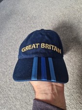 Adidas Team GB 2012 Olympic Venue Collection Blue Great Britain Cap