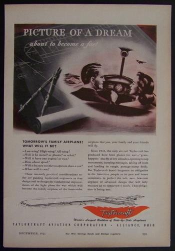 Taylorcraft 1944 vintage - taylorcraft,