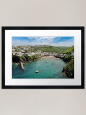 Port Isaac Cornwall Framed Art