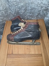 vintage ice skating boots
