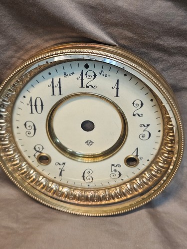 Restored antique ansonia clock - restored,