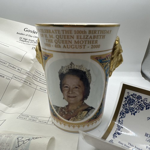 Caverswall queen mother - caverswall,