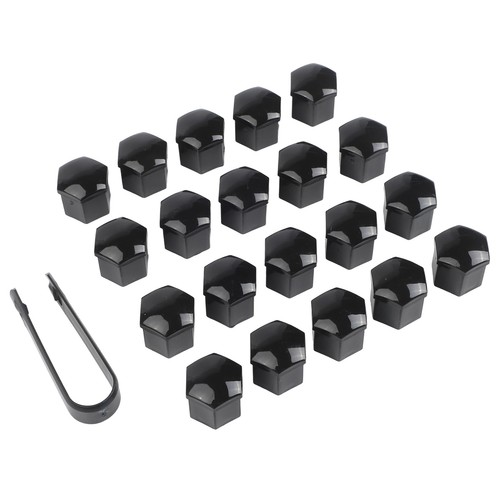 Plastic 19mm wheel nut - plastic,