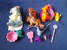 Vtg 1990s toy bundle Moon Dreamers Keepers Jewel Riders My Magic Kissing Dragon 