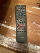 Sharp GO247AJ Genuine Remote Control VCR Video Cassette Recorder Remote
