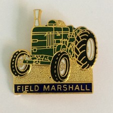 Field marshall tractor enamel - marshall,