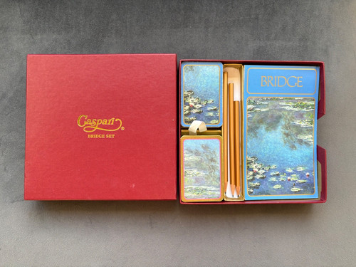 Caspari vintage bridge set - caspari,