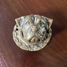 Brass Dog Door Knocker
