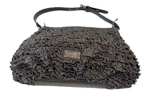 Moschino ruffle shoulder bag - moschino,