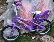 Huffy So Sweet Sky Blue Girls Bike For Kids 5-7yrs 16 inch 