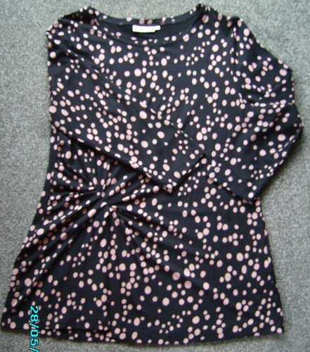 Masai ladies black pink polka - masai,ladies,