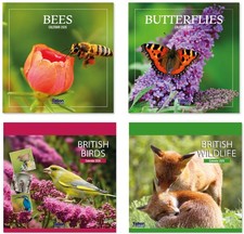2026 Calendar Large Photographic British Nature Birds Wildlife Butterfly Planner
