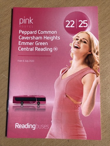 Reading buses pink - reading,