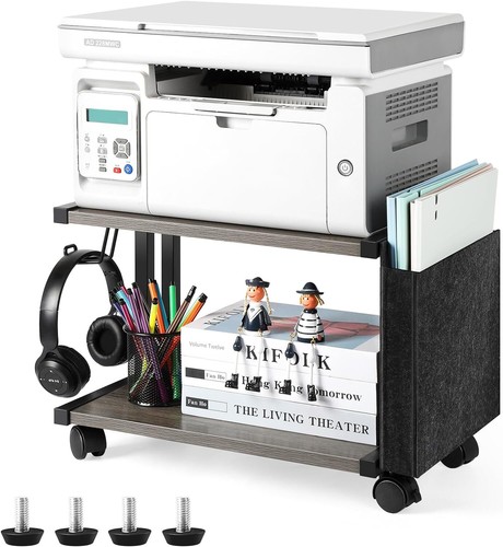 Printer stand under - under, desk