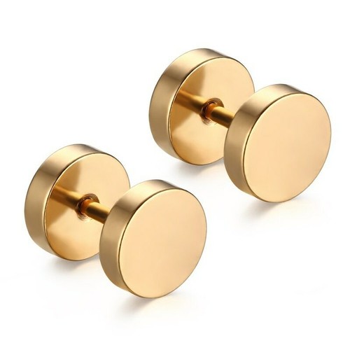 Pair stainless steel mens - pair,