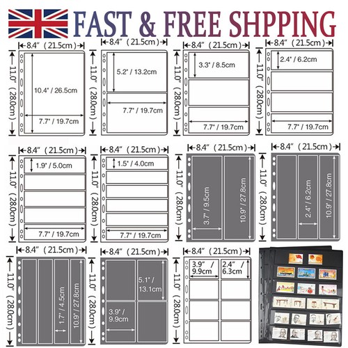 10x stamp album stock - stamp, page