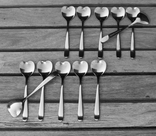 Spoons alessi delta spoon lot - alessi,