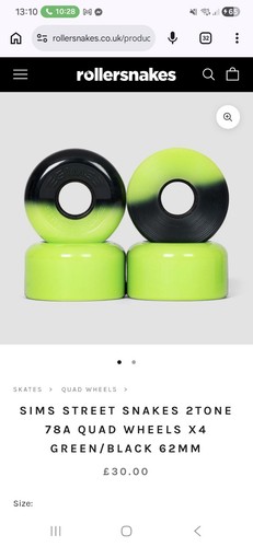 Sims street snakes 62mm - snakes, 78a