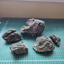 Seiryu Rock Aquarium Decoration Fish Tank Stone GREY MOUNTAIN 2.75kg Set